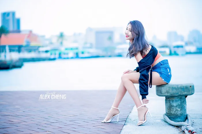 [Mzsock] NO.023 Long-legged beauty model Anita Zhuxuan sexy outdoor shot street photography#[44P]-24