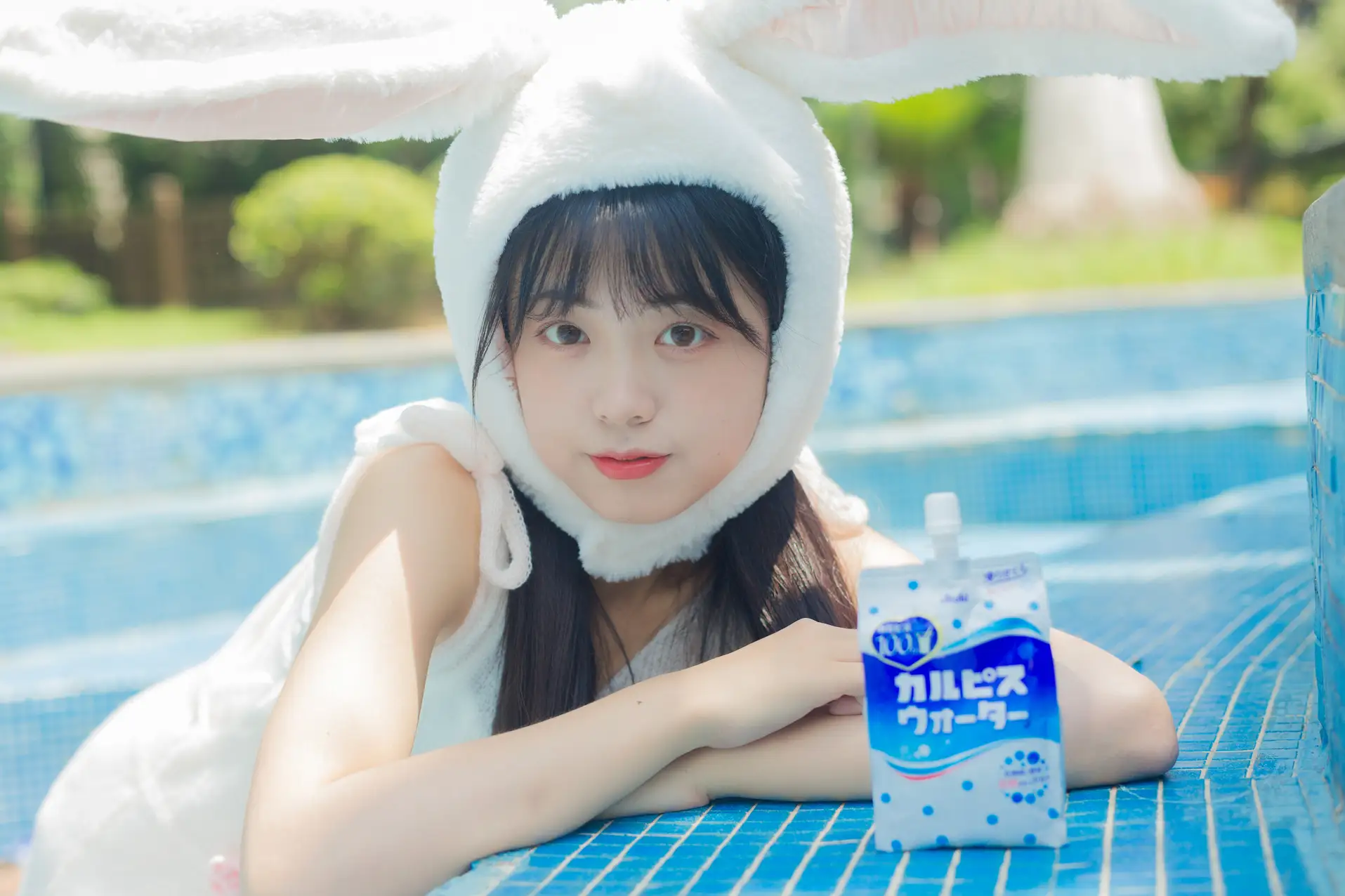 [YITUYU] 2022.07.09 Vol.1429 – Rabbit in the Summer Pool Cute bubbles#[36P]-5